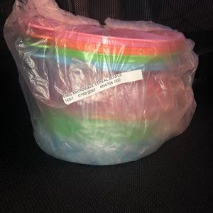 Brand new Tupperware set of four cereal bowl set